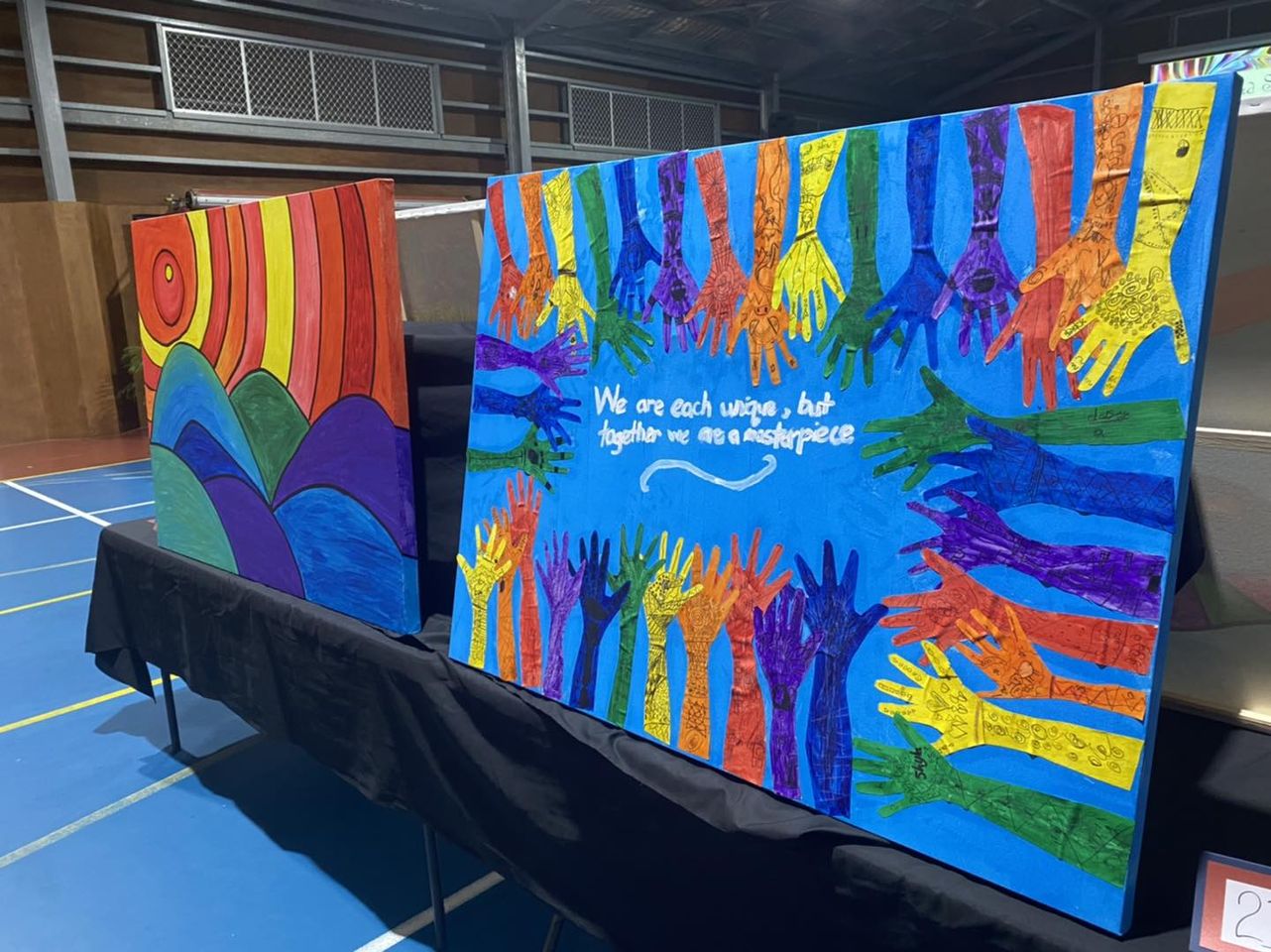 Oxenford State School Art Display